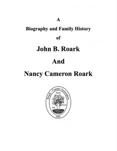 John B. Roark & Nancy C. Roark