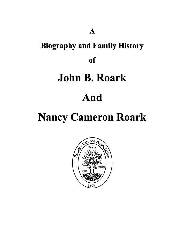 John B. Roark & Nancy C. Roark