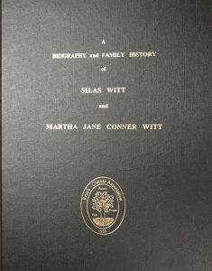 Front Cover Silas and Martha Conner Witt