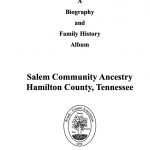 Front Cover Salem Community Ancestry