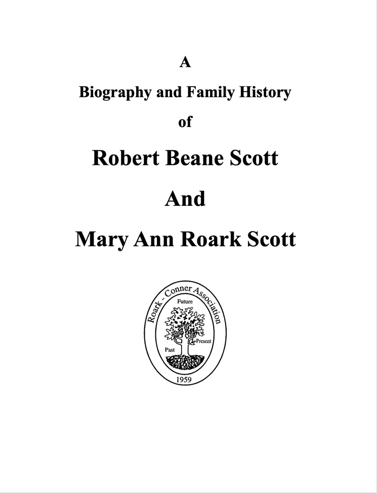 Front Cover Robert and Mary Ann Scott