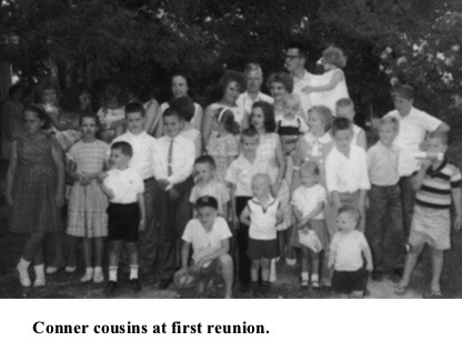 Conner Cousins at First Reunion