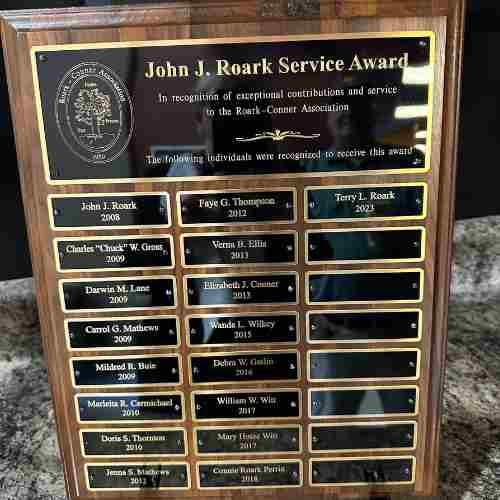 John J. Roark Distinguished Service Award