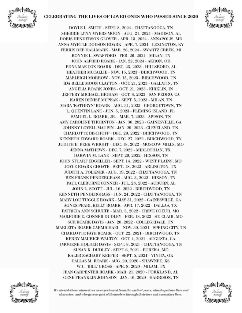 Final Memorial Service p.2