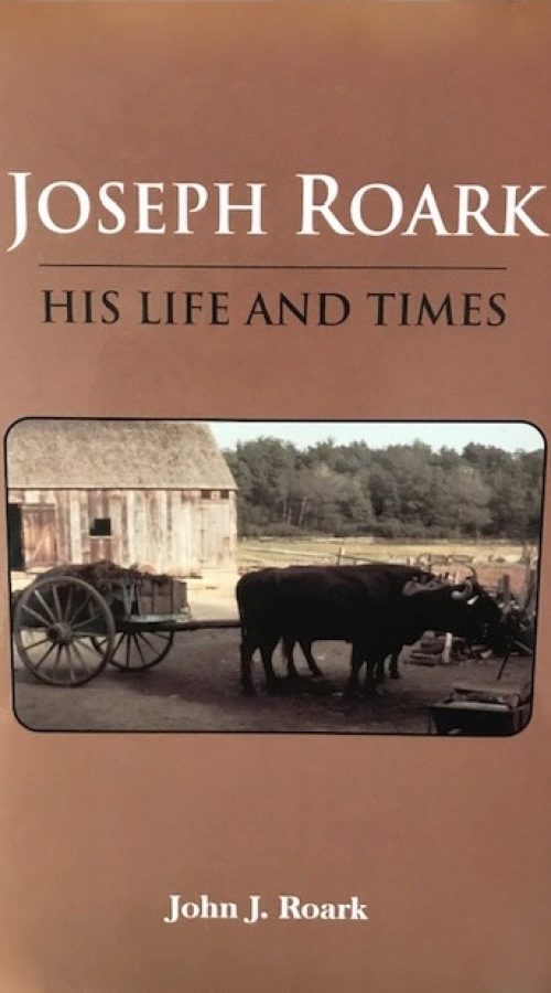 Front Cover Joseph Roark Book